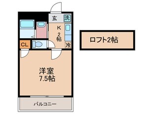 Earth Court清水の物件間取画像